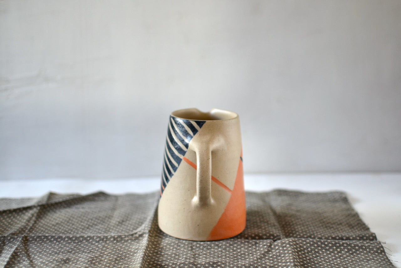 Feeling Stripy Pitcher - Beige