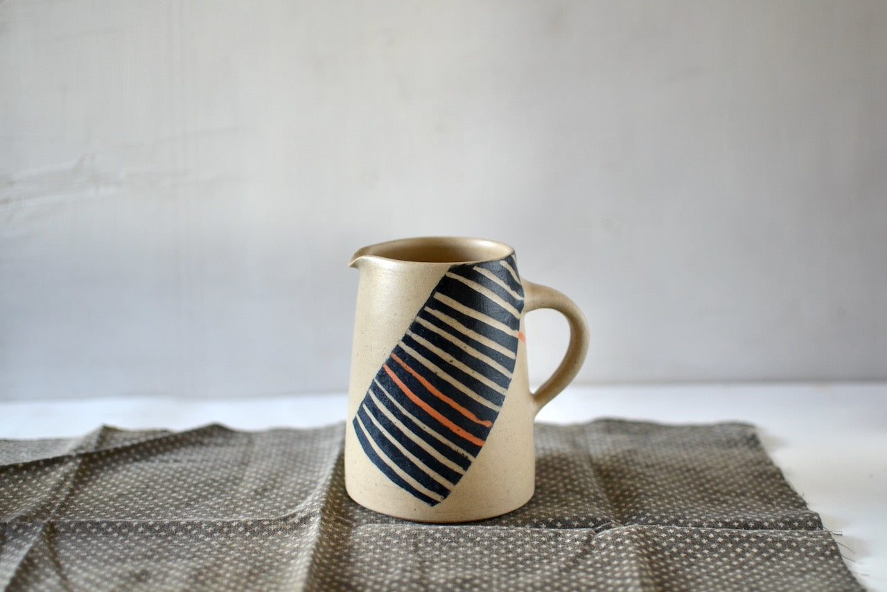 Feeling Stripy Pitcher - Beige