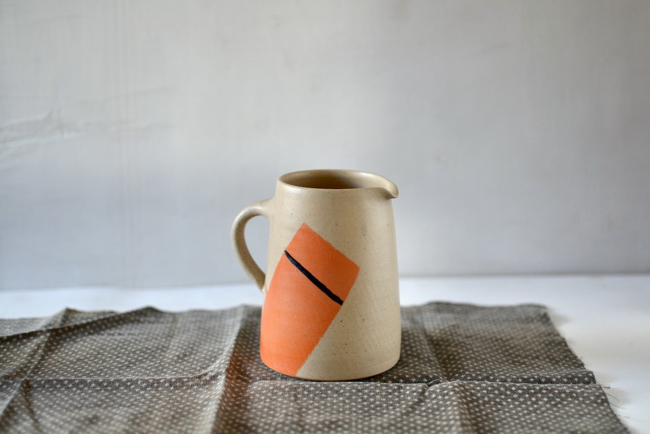 Feeling Stripy Pitcher - Beige