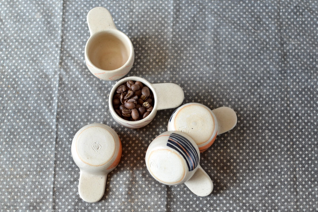 Coffee scoop beige