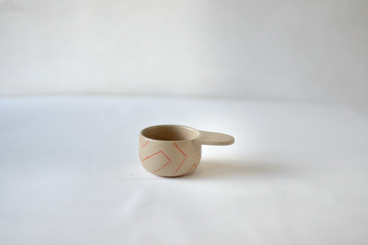 Coffee scoop beige